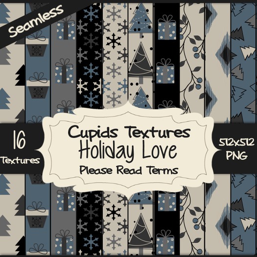 *Cupids Textures * 16 HOLIDAY LOVE