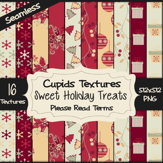 *Cupids Textures * 16 SWEET TREATS