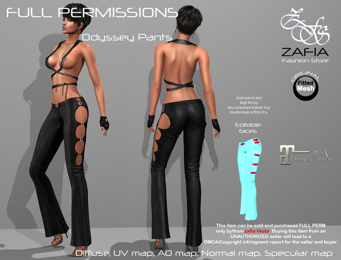 Full Perm-ZAFIA Odyssey Pants-Maitreya
