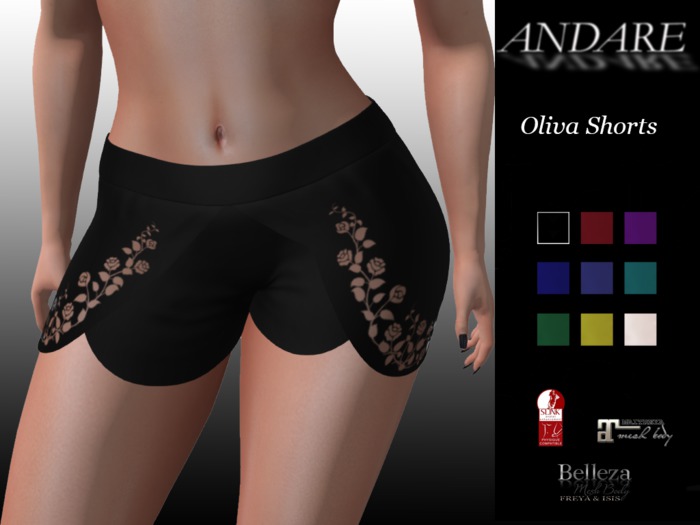 ANDARE - Oliva Shorts PACK