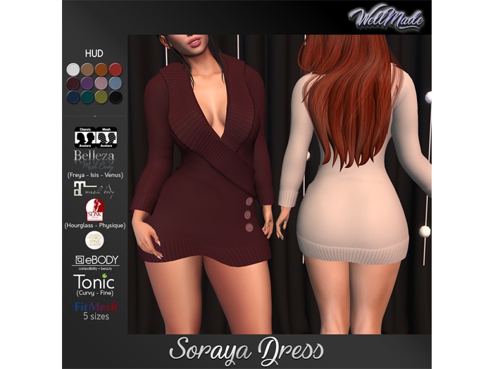 [WellMade] Soraya Dress