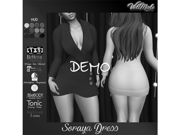 [WellMade] Soraya Dress DEMO