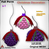 FC- Full Perm Mesh Christmas Decoration s-1