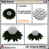 FC- Full Perm Mesh Christmas Decoration s-2