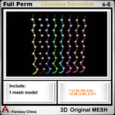FC- Full Perm Mesh Christmas Decoration s-6