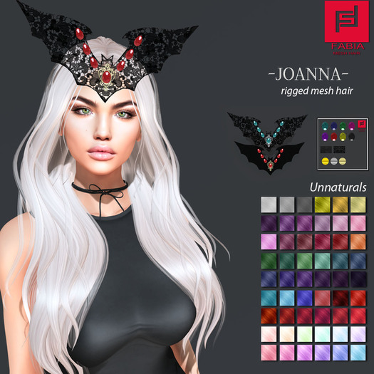 -FABIA- Mesh Hair  <Joanna> Unnaturals Tones