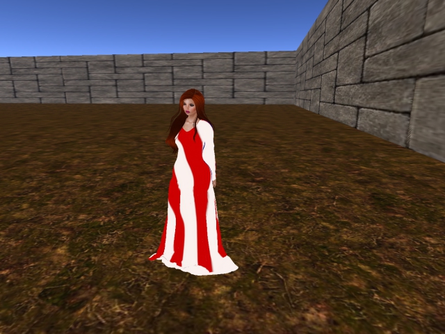USA FLAG GOWN