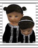 Pat A Kake Christmas Black 2017 Headband