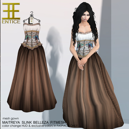 Entice - Be My Wench - Brown