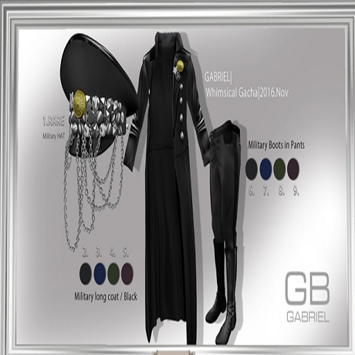 7.::GB:: Military Boots in Pants / Blue