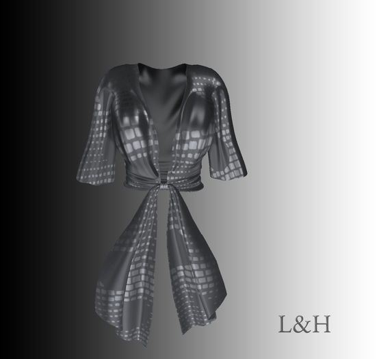 L&H :: Blouse AMAYA - Grey-  