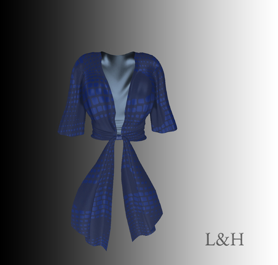L&H :: Blouse AMAYA - Blue - Wear me