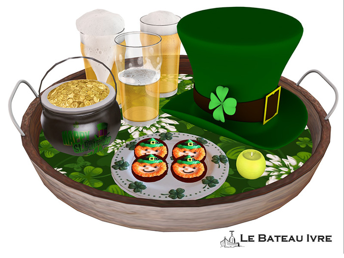 Saint Patricks Day Tray