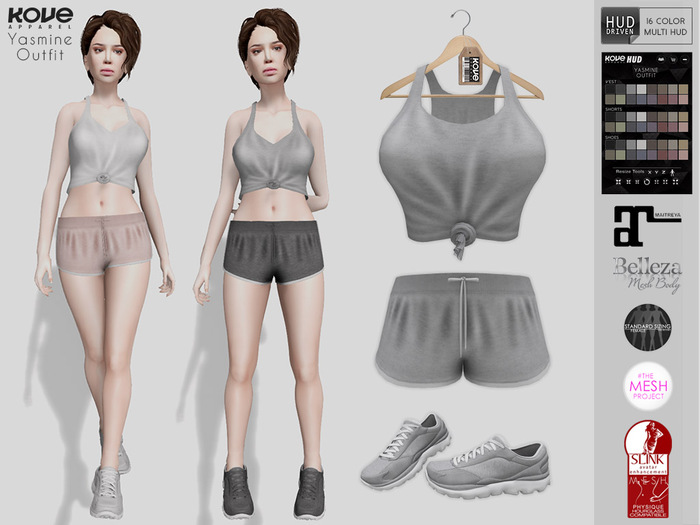 [KOVE] Yasmine Outfit (Bag)