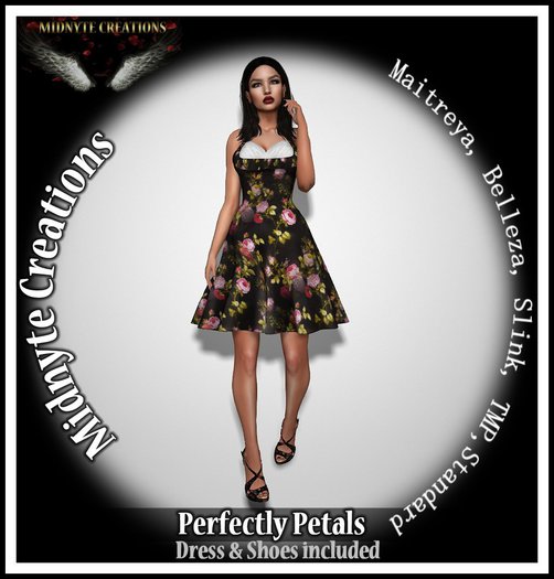 <MC> Perfectly Petals Black Unpacker HUD