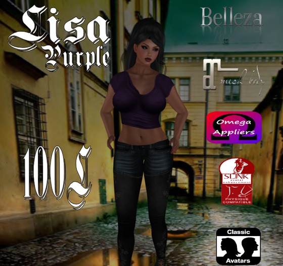 LISA PURPLE  MAITREYA BELEZZA SLINK