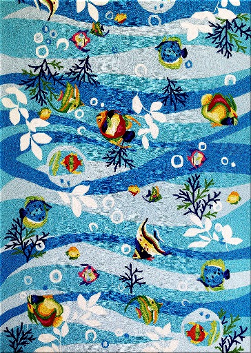Kids Rug - Under Sea Rectangular (MESH)