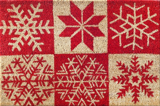 Christmas - Doormat - Snowflake (MESH)