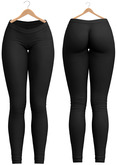 Blueberry - Poppy Leggings - Maitreya, Belleza (All), Slink Physique Hourglass - ( Mesh ) - Black