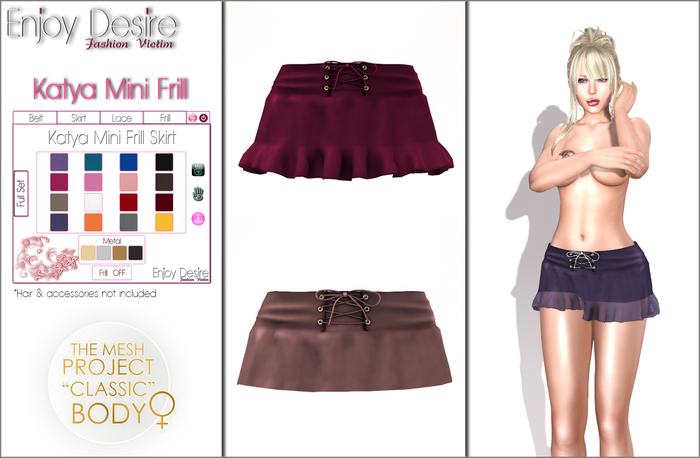 =ED= Katya Mini Frill Skirt - [TMP (Old)]