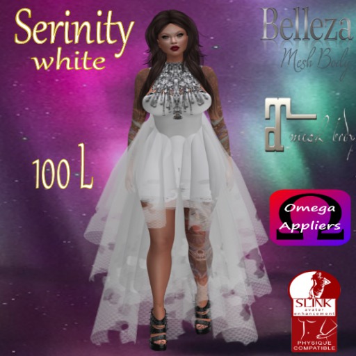 Serinity White maitreya belezza slink omega