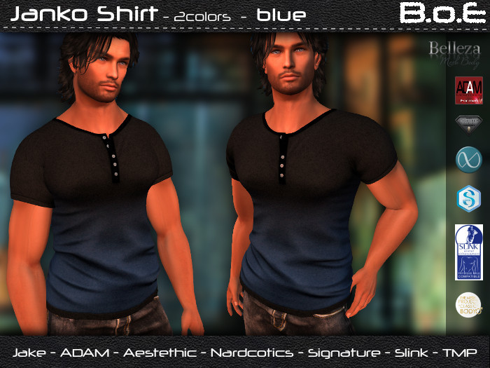 B.o.E - Janko Shirt 2color - blue