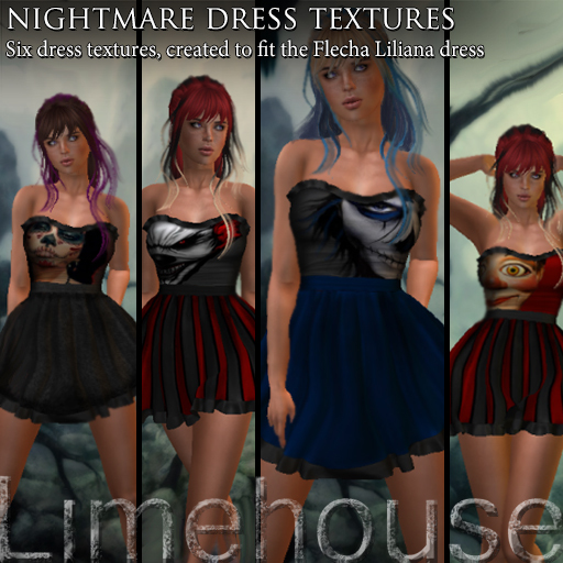 Nightmare dress textures 