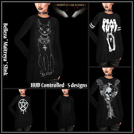 <MC> Oversized sweaters blacks Unpacker HUD DEMO