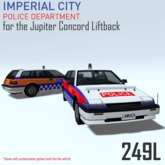 Imperial City PD Liveries for the Jupiter Concord