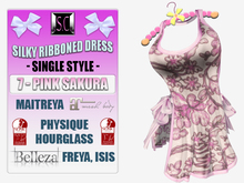 .:S.C:. Ribbon Dress - 7 - Pink Sakura