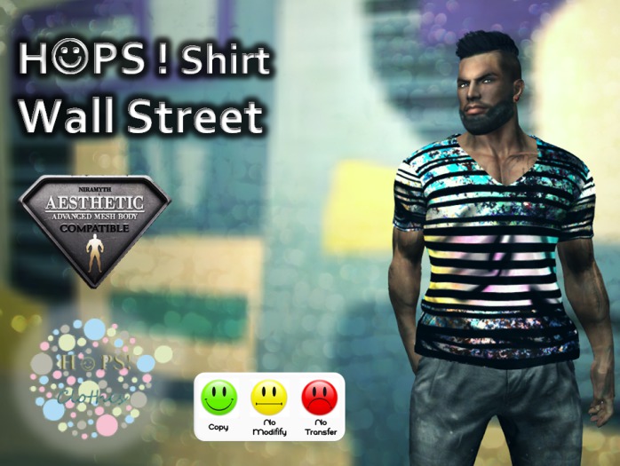 [HOPS!] Wall Street Shirt@