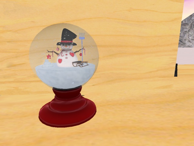 Frosty Snow Globe - RARE