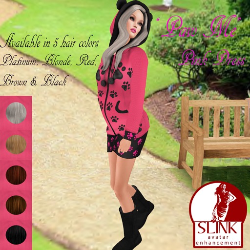 SLINK - PAW ME PINK DRESS