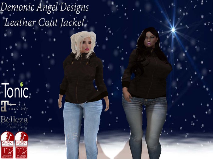 .::D.A.D::. Leather Coat {BOXED}