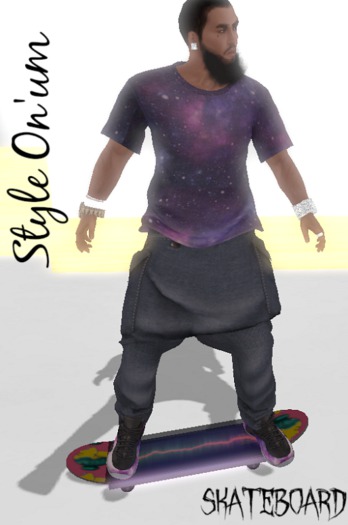 + GIO +ANIMATED Style on'um Skateboard [Boxed]