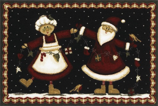 Christmas - Rug - The Clauses (MESH)