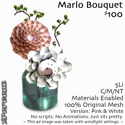 %Marlo Bouquet *MESH* Delivery Box