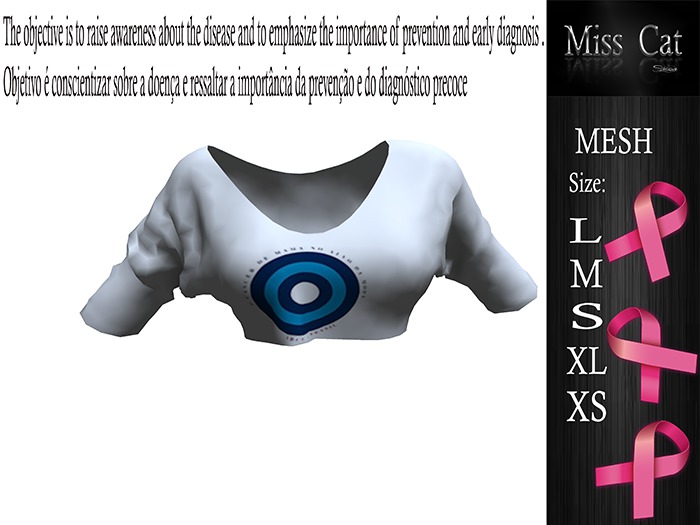 :.: Miss Cat Store:.: SHIRT BREAST CANCER