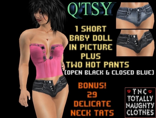 Short Baby Doll Pink