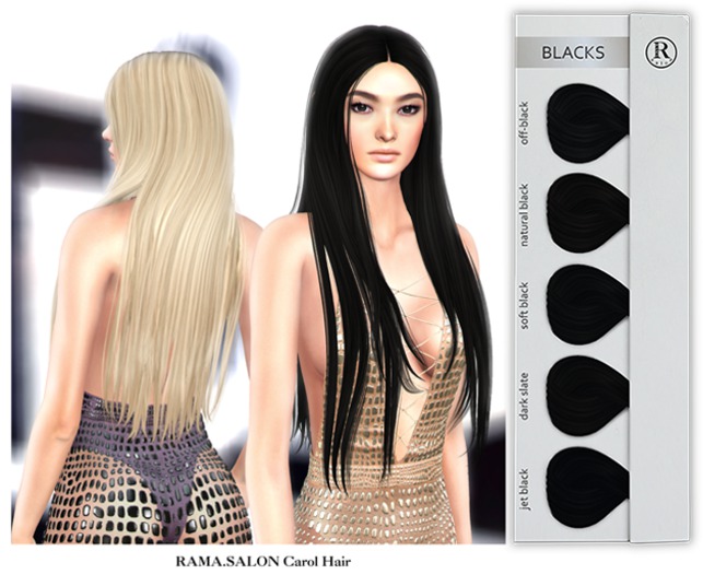 RAMA.SALON - Carol Hair 'BLACKS'