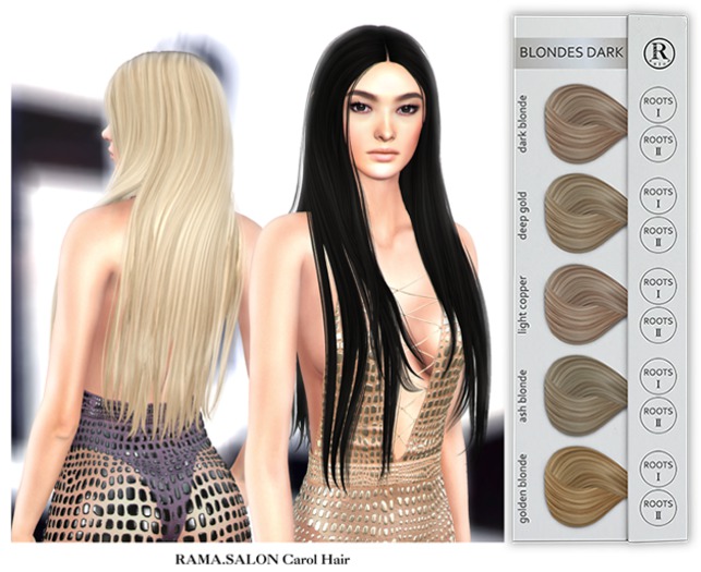 RAMA.SALON - Carol Hair 'BLONDES DARK'