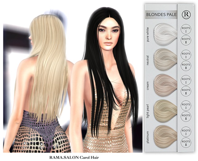 RAMA.SALON - Carol Hair 'BLONDES PALE'