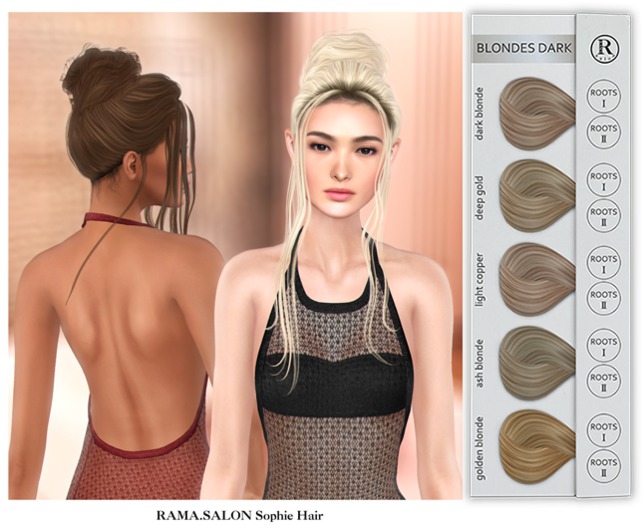 RAMA.SALON - Sophie Hair 'BLONDES DARK'