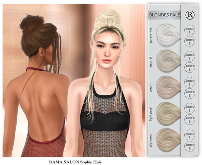 RAMA.SALON - Sophie Hair 'BLONDES PALE'