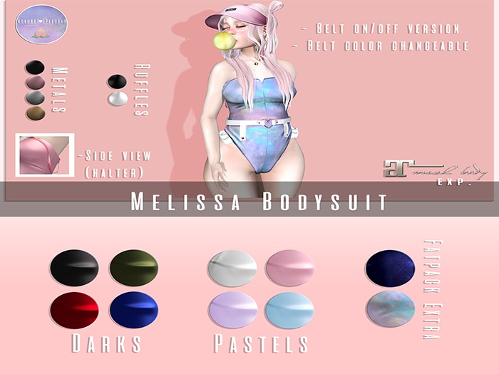 K{<3}P - Melissa Bodysuit - Pastels