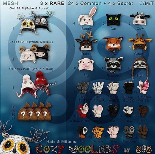 8f8_GIRAFFE Mittens