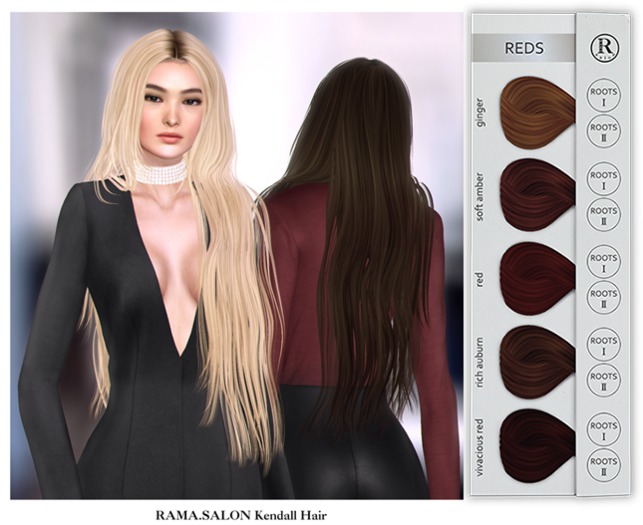 RAMA.SALON - Kendall Hair 'REDS'