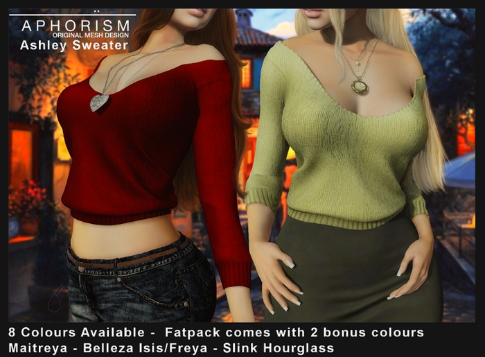 !APHORISM! Ashley Sweater Fatpack