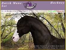 *E* RealHorse Dutch Mane Set [BOXED] Hackney