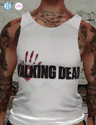 T;shirt The walking dead